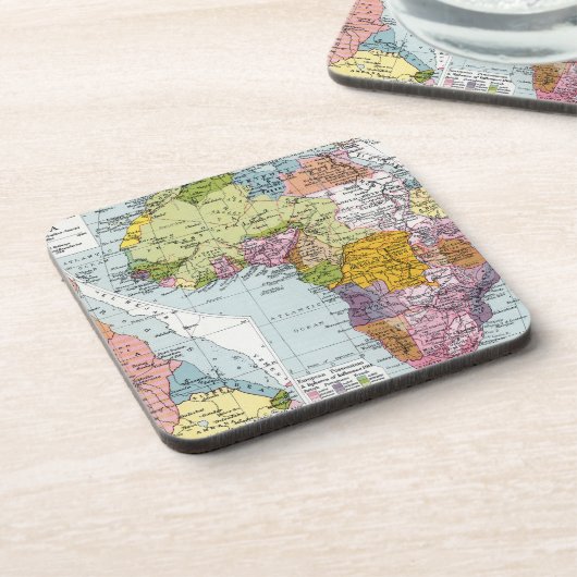 区分アフリカ1914年 コースター (左側)