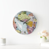 区分アフリカ1914年 ラージ壁時計 (ホーム)