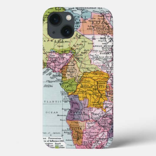 区分アフリカ1914年 Case-Mate iPhoneケース (裏面)