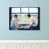 区分2 1979 キャンバスプリント (インサイチュ (ウッドフロア))