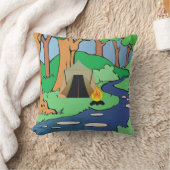 区切られるティーのアウトドア クッション (ブランケット)