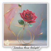 「区別バラ」 シール (正面)