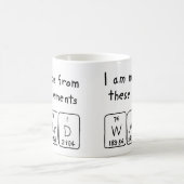 区別周期テーブル名mag コーヒーマグカップ (中央)