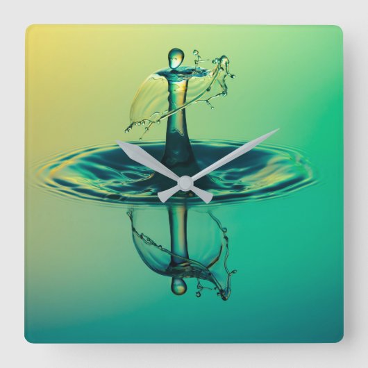 区別時計：最高の壁時計 スクエア壁時計 (正面)