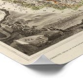 区域の境界 ポスター (角)