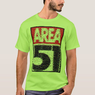 区域51のワイシャツ Tシャツ