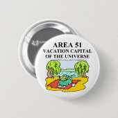 区域51の冗談 缶バッジ (正面&裏面)
