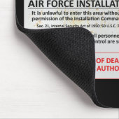 区域51の印 マウスパッド (コーナー)