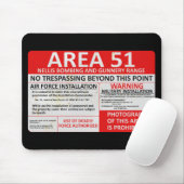 区域51の印 マウスパッド (マウス)