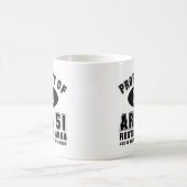 区域51の特性 コーヒーマグカップ (中央)