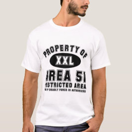 区域51の特性 Tシャツ
