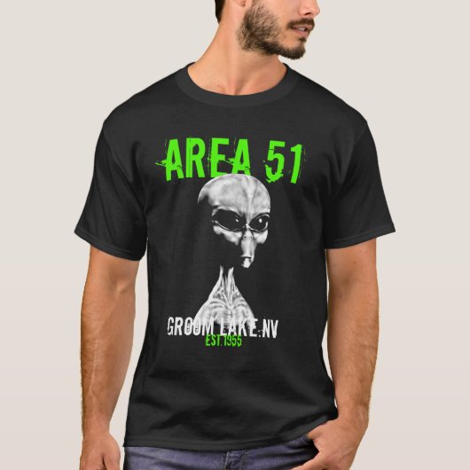 区域51のTシャツ Tシャツ (正面)