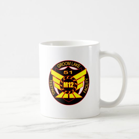 区域51威厳のあるな12 コーヒーマグカップ (右)