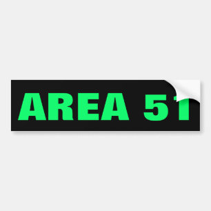区域51 バンパーステッカー