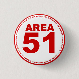 区域51 Pin 缶バッジ