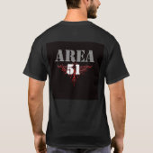 区域51 Tシャツ (裏面)
