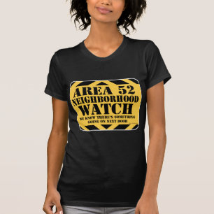 区域52の自警団 Tシャツ