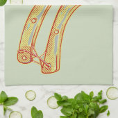 区画ガーデニングツール キッチンタオル (折り畳み)