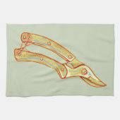 区画ガーデニングツール キッチンタオル (横)