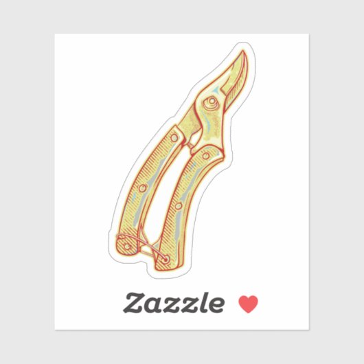 区画ガーデニングツール シール (シート)