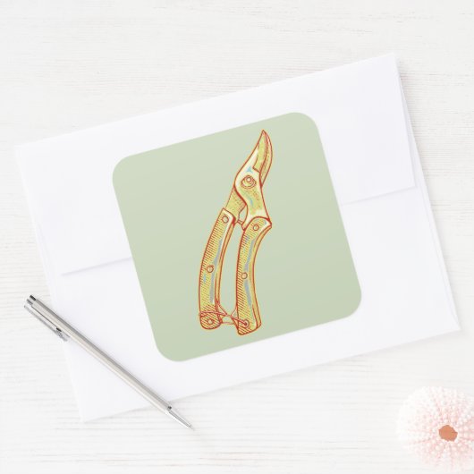 区画ガーデニングツール スクエアシール (封筒)