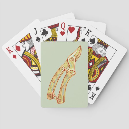 区画ガーデニングツール トランプ (裏面)