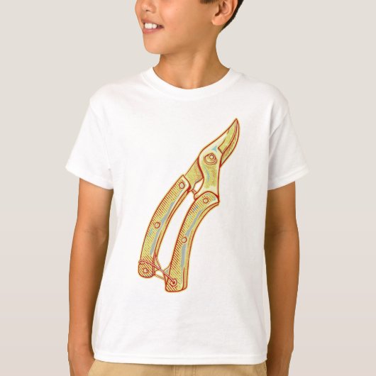 区画ガーデニングツール Tシャツ (正面)