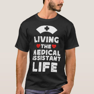 医おもしろい師アシーの医クール療助手引用文 Tシャツ
