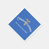 医エレガント師卒業 スタンダードカクテルナプキン (角)