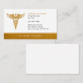 医エレガント療 名刺 (正面/裏面)