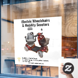 医カスタマイズ療用品モビリティ試験機 ウィンドウサイン