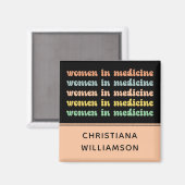 医カスタム医女子レトロ未来ナース マグネット (正面/裏面)