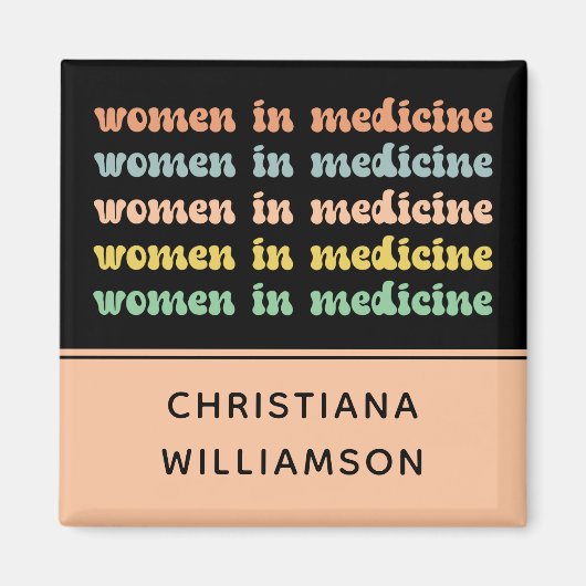 医カスタム医女子レトロ未来ナース マグネット (正面)