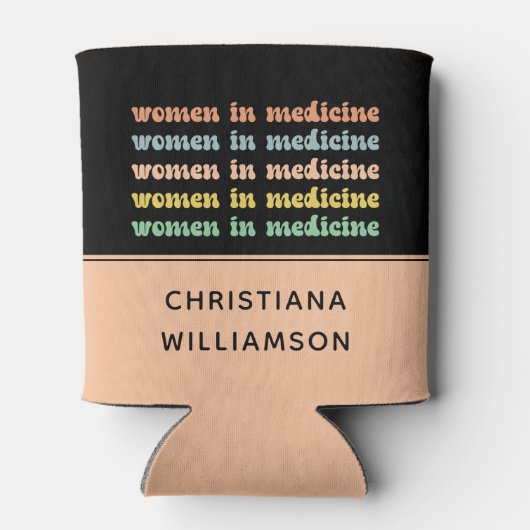 医カスタム医女子レトロ未来ナース 缶クーラー (裏面)