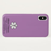 医カスタム療警告電話ケース Case-Mate iPhoneケース (裏面(横))