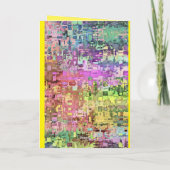 医カラフルモダン療職員のサンキューカード サンキューカード (裏面)