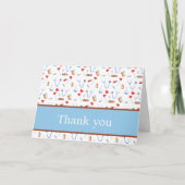 医カラフル療パターン(の模様が)ある折 カード (正面)