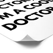 医クール師おもしろい職ことわざ ポスター (角)