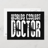 医クール者への贈り物:世界クール医師 ポストカード (正面/裏面)