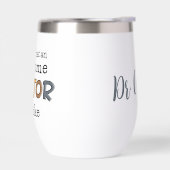 医パーソナライズされたおもしろい者の贈り物 |ドク素晴らしター (左面)