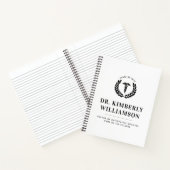 医パーソナライズされたモダン学校の卒業 ノートブック (内部)