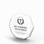 医パーソナライズされたモダン学校の卒業 フォトブロック (右)