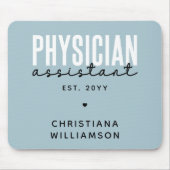 医パーソナライズされた師助手PA卒業 マウスパッド (正面)