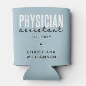 医パーソナライズされた師助手PA卒業 缶クーラー (裏面)