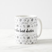 医パーソナライズされた師機関 コーヒーマグカップ (正面右)