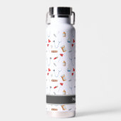 医パーソナライズされた療機器パターン ウォーターボトル (正面)