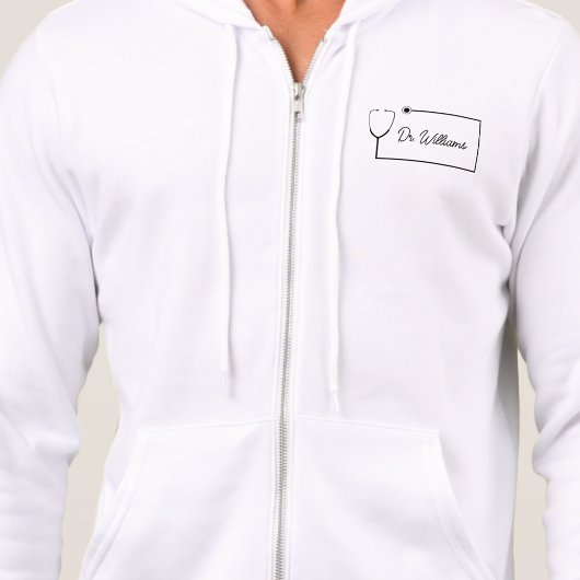 医パーソナライズされた者の氏名 パーカ