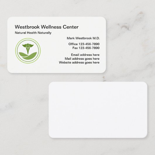 医ホリスティック療医局 名刺 (正面/裏面)