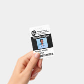 医モダンパーソナライズされた医アシスタントIDカード バッジ (手持ち)