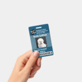 医モダンパーソナライズされた医アシスタントIDカード バッジ (手持ち)